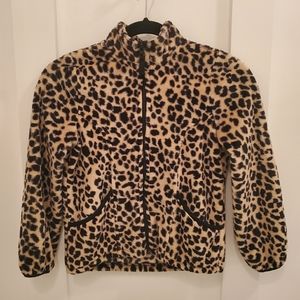Children's Place Girls Leopard Print Jacket